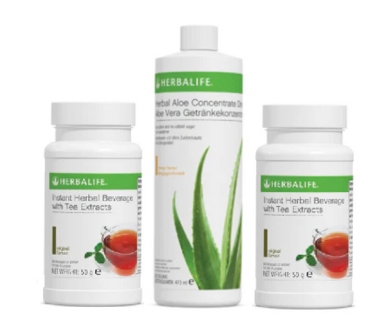 Herbalife Energy & Hydration Bundle - Tea & Aloe