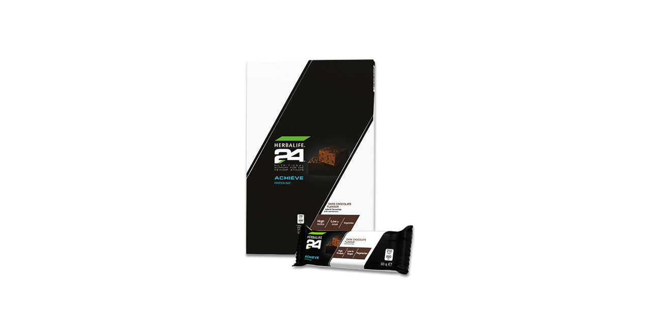 Herbalife 24 Achieve Bar Dark Chocolate 6 x 60g bars