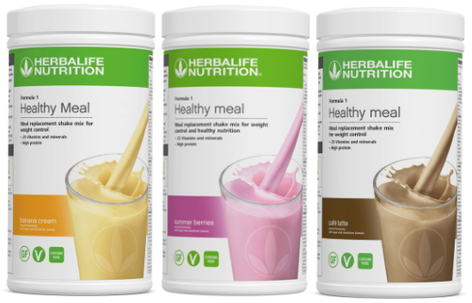 Herbalife Formula 1 Healthy Meal - 3 Tub Bundle (550g each)